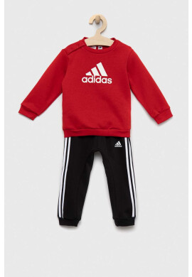 adidas Детски анцуг I BOS LOGO в червено - Pepit.bg