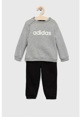 adidas Детски анцуг I LIN FL в сиво - Pepit.bg