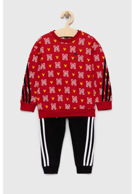 adidas Детски анцуг x Disney в червено - Pepit.bg