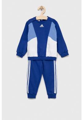 adidas Детски комплект I 3S CB FT JOG в синьо - Pepit.bg