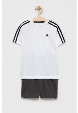 adidas Детски комплект U TR-ES 3S в бяло - Pepit.bg