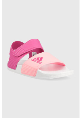 adidas Детски сандали ADILETTE SANDAL K в розово - Pepit.bg
