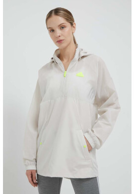 adidas Яке в бежово преходен модел - Pepit.bg