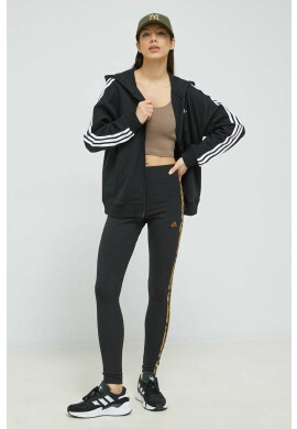 adidas Клин в черно с апликация - Pepit.bg