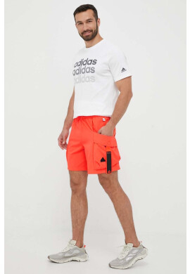 adidas Къс панталон в червено - Pepit.bg