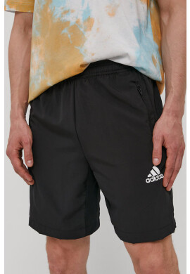 adidas Къс панталон мъжки в черно - Pepit.bg
