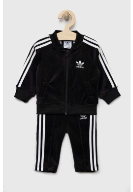 adidas Originals Бебешки анцуг в черно - Pepit.bg