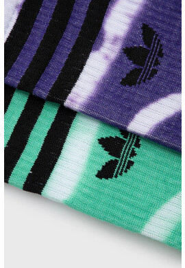 adidas Originals Чорапи (2 чифта) HC9538 дамски в зелено - Pepit.bg