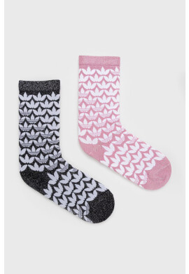 adidas Originals Чорапи (2-pack) в розово - Pepit.bg