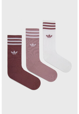 adidas Originals Чорапи (3 чифта) HC9560 в розово - Pepit.bg