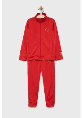adidas Originals Детски анцуг HB9507 в червено - Pepit.bg
