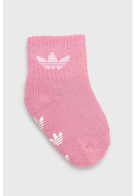 adidas Originals Детски чорапи 2 чифта в розово - Pepit.bg