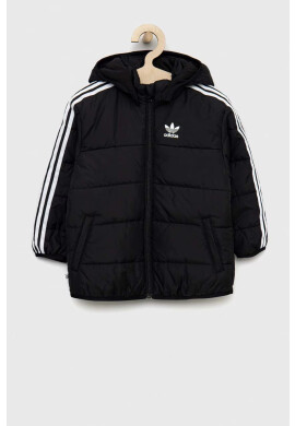 adidas Originals Детско яке в черно - Pepit.bg
