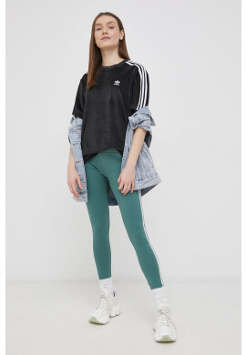 adidas Originals Клин в зелено с апликация - Pepit.bg