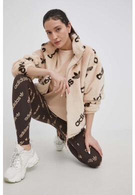adidas Originals Клин HM4875 дамско в кафяво с десен - Pepit.bg