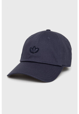 adidas Originals Памучна шапка HD9736.M Adicolor Vintage Baseball в тъмносиньо с изчистен дизайн - Pepit.bg