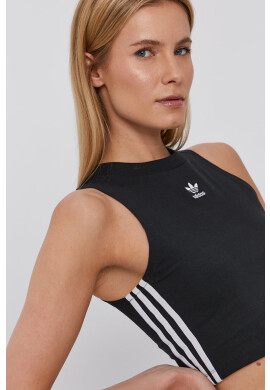 adidas Originals Топ HF3399 дамски в черно - Pepit.bg