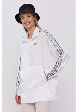 adidas Originals Яке GN3106 дамско в бяло с преходна изолация - Pepit.bg