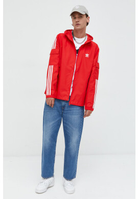 adidas Originals Яке в червено с преходна изолация - Pepit.bg