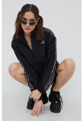 adidas Originals Яке HT5987 в черно с преходна изолация с уголемена кройка - Pepit.bg