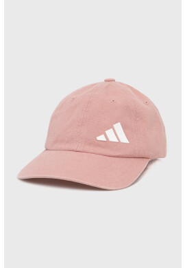 adidas Памучна шапка HD7305 в розово с апликация - Pepit.bg