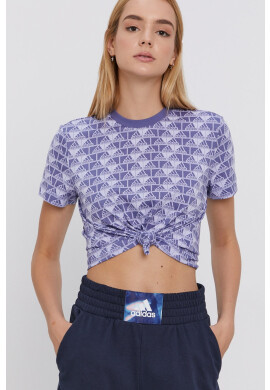 adidas Памучна тениска H10239 - Pepit.bg
