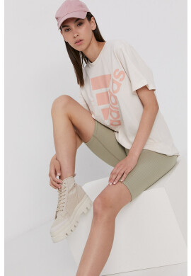 adidas Памучна тениска H10232 в жълто - Pepit.bg