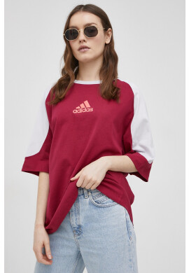 adidas Памучна тениска с принт - Pepit.bg