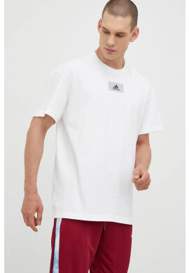 adidas Памучна тениска в тъмносиньо - Pepit.bg