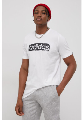 adidas Памучна тениска с апликация - Pepit.bg