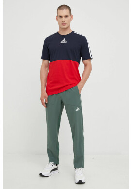 adidas Памучна тениска с апликация - Pepit.bg