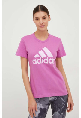 adidas Памучна тениска в бяло - Pepit.bg