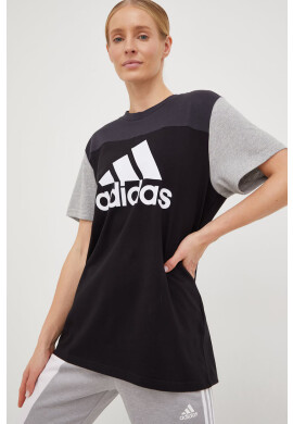 adidas Памучна тениска в розово - Pepit.bg