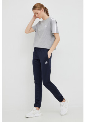 adidas Памучна тениска в сиво - Pepit.bg
