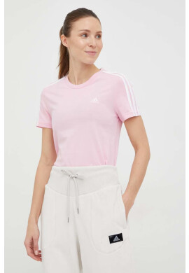 adidas Памучна тениска в синьо - Pepit.bg