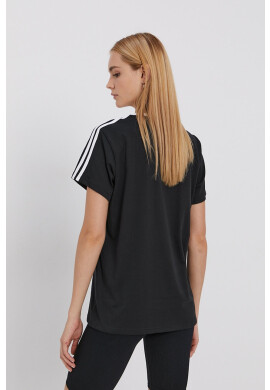 adidas Памучна тениска GS1379 в черно - Pepit.bg