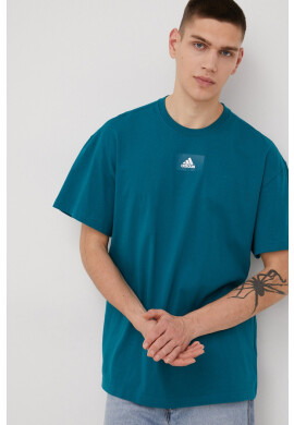 adidas Памучна тениска HE4356 - Pepit.bg