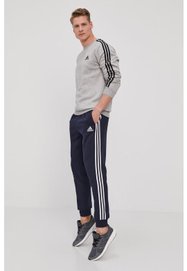 adidas Панталон GK8823 мъжки в тъмносиньо с апликация - Pepit.bg