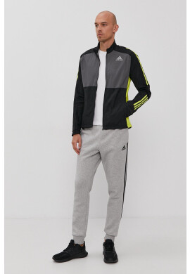 adidas Панталон GK8824 мъжки в сиво с изчистен дизайн - Pepit.bg