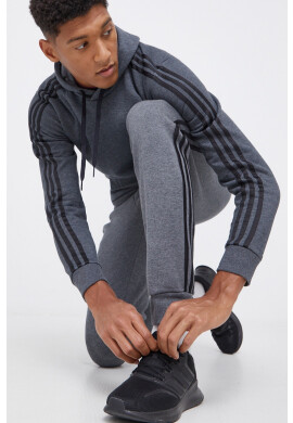 adidas Панталон GK8826 мъжки в сиво с апликация - Pepit.bg