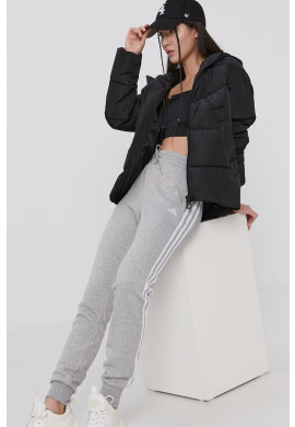 adidas Панталон GV6020 дамски в сиво с изчистен дизайн - Pepit.bg