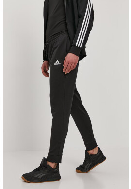adidas Панталон GK9265 мъжки в черно с изчистен дизайн - Pepit.bg