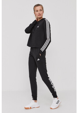 adidas Панталони GK8979 мъжко в тъмносиньо с принт - Pepit.bg