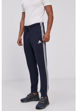 adidas Панталон GK8888 мъжки в тъмносиньо с апликация - Pepit.bg