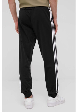 adidas Панталони H46105 мъжко в черно с апликация - Pepit.bg