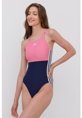adidas Performance Бански костюм HD0406 в розово с леко подплатена чашка - Pepit.bg