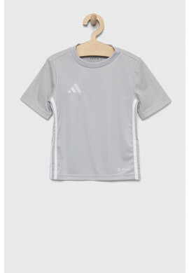 adidas Performance Детска тениска TABELA 23 JSY в сиво с апликация - Pepit.bg