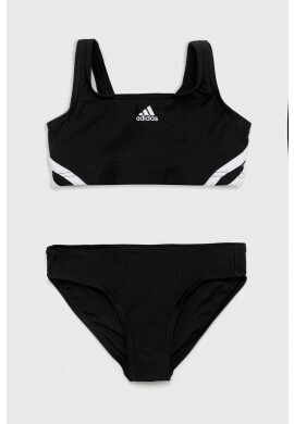 adidas Performance Детски бански от две части 3S в черно - Pepit.bg
