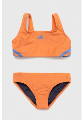 adidas Performance Детски бански от две части 3S BIKINI в оранжево - Pepit.bg