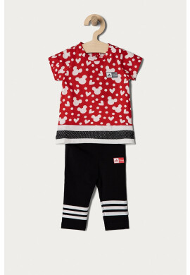 adidas Performance Детски комплект в червено - Pepit.bg